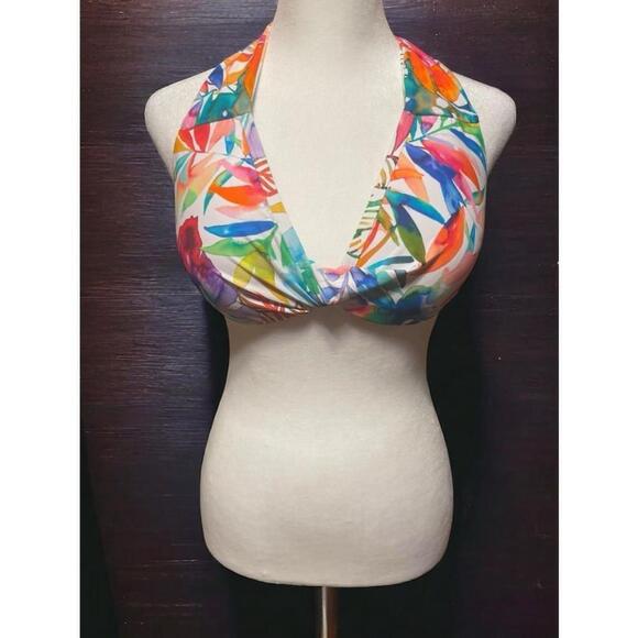 Lauren Ralph Lauren Other - NWT SIZE 8 LAUREN RALPH LAUREN MULTI COLOR FLORAL PRINT BIKINI SWIMSUIT TOP